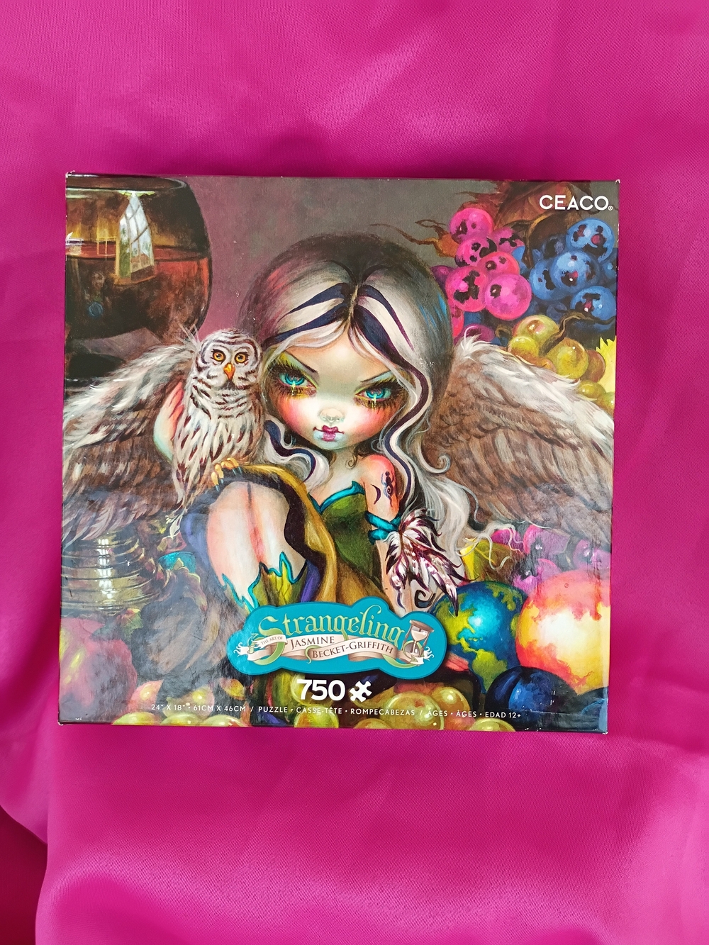 Strangelings Jasmine 750-Piece Jigsaw Puzzle - Colorful Illustration